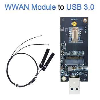 USB3.0 плата расширения для модуля 3G/4G/5G LTE M.2 USB-адаптер M.2 NGFF DW5810E DW5821E DW5816E ME936 EM7455 USB-конвертер