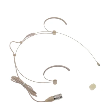Надежный ушной крючок, подвесной микрофон для передатчика Audio-Technica ATW, Двойной наушник, микрофон для гарнитуры
