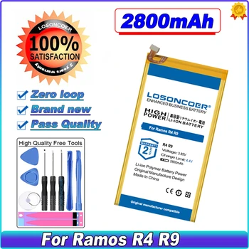 Аккумулятор LOSONCOER 2800 мАч для аккумуляторов мобильных телефонов Ramos R4 R9