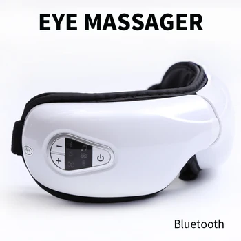 Умные Очки С подогревом под давлением Воздуха Против Морщин Инструменты Для Ухода За здоровьем, совместимые с Bluetooth, Для Глаз, Дышащие, Для Здоровья, Для Расслабления глаз