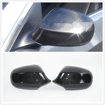 Крышка зеркала заднего вида из углеродного волокна, наружные крышки заднего хода, накладка на корпус заднего вида для BMW E92 LCI 2011-2013 Coupe
