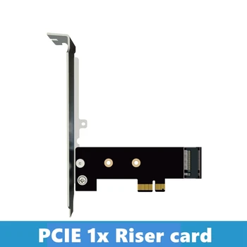 Бесплатная Доставка ADT-Link Новый PCIE 1x Riser Card M.2 NVME для PCI Express x1 Optane Адаптер